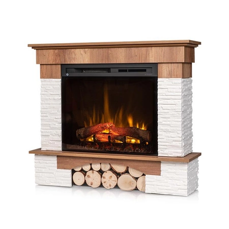 Warmtec Porto Max wkład Dimplex 28 XHD Optiflame - dąb